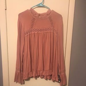 Mauve shirt